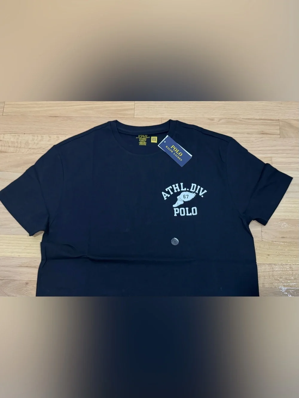 Polo Ralph Lauren Men's P-Wing 1967 Graphic Pony Print T-Shirt Black NWT S-XXL